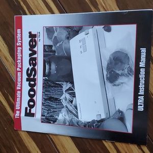 New Foodsaver vacuum system